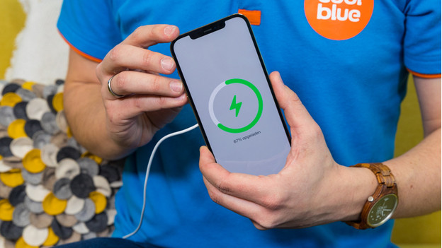 Charger la batterie d'un iPhone