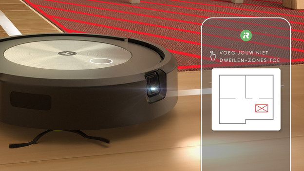 Zones interdites appli iRobot Home