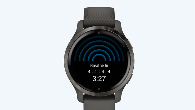 Garmin Venu 2 : exercice de respiration