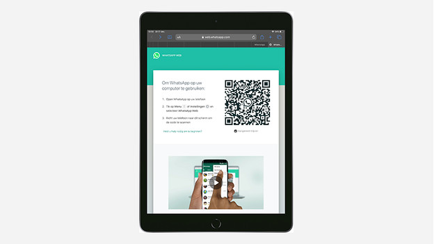 Apple iPad WhatsApp