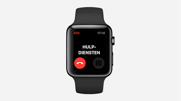 Hulpdiensten bellen op Apple Watch