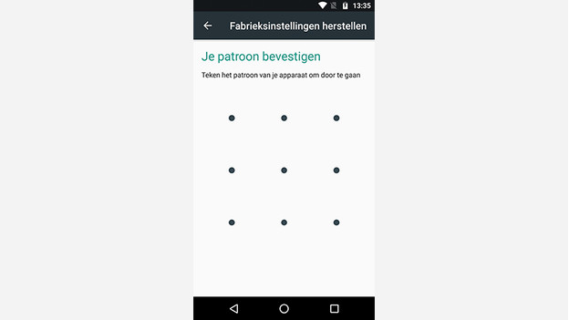 Motorola reset password
