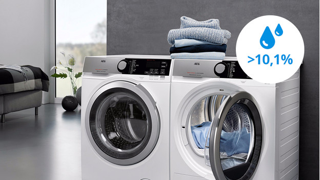 Sèche-linge avec une émission d'humidité moyenne