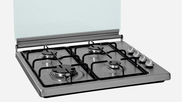 Freestanding gas cooktop