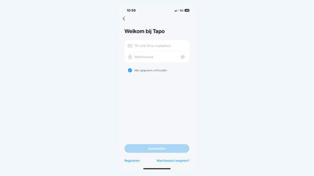 App installeren