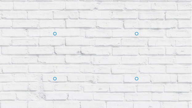 Marquer le support TV sur le mur