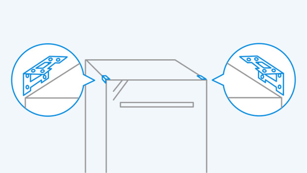 Dessin fixation des supports