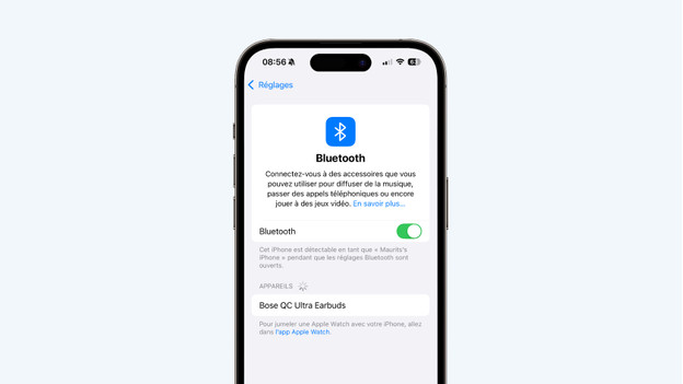 Garder le téléphone à proximité