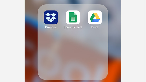 Écran d'accueil applis