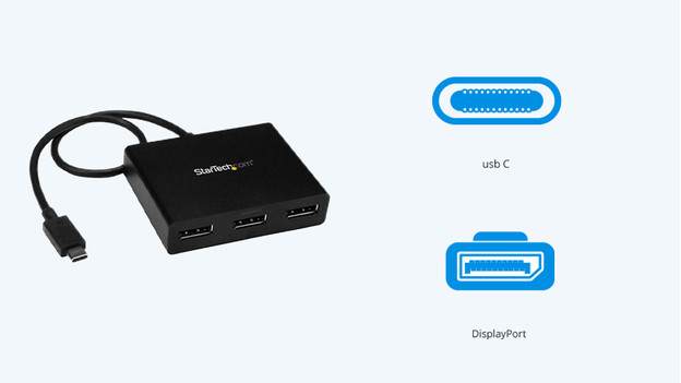 Convertisseur USB-C vers DisplayPort