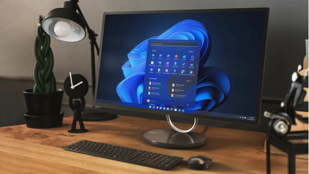 Het ultra scherpe scherm van de Yoga AiO 9