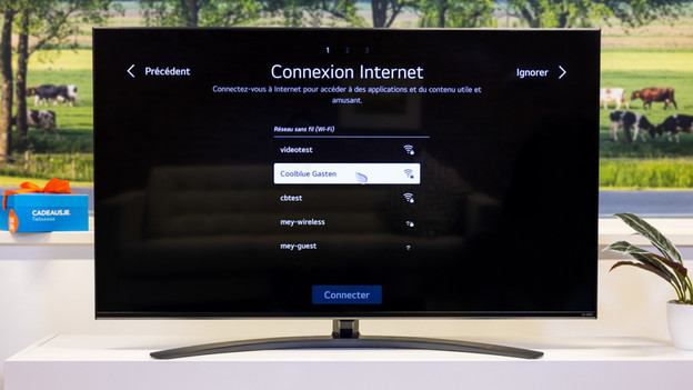 Connexion wifi LG