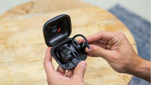 Powerbeats Pro dans boîtier de charge