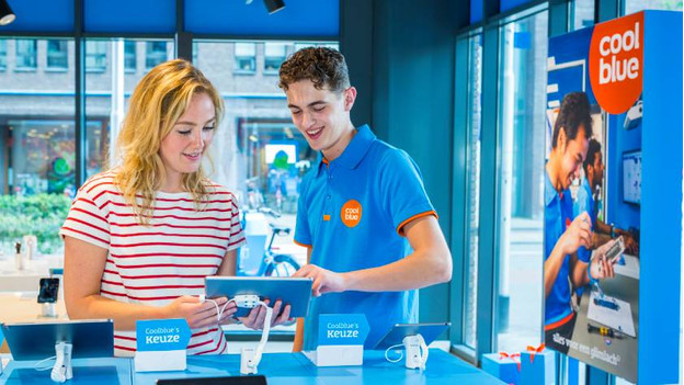 Tablettes en magasin