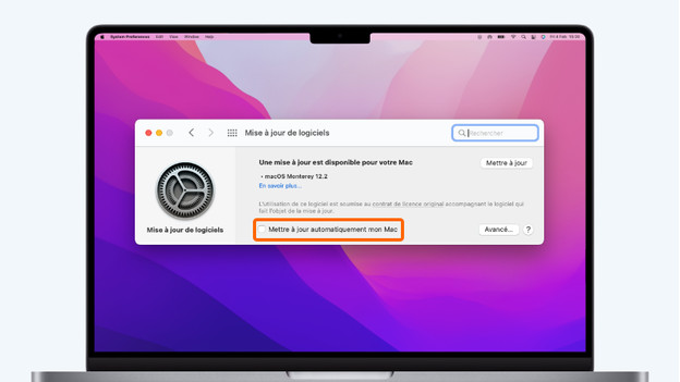 Mettre à jour Apple macOS automatiquement