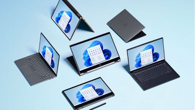 Ordinateurs portables avec Windows 11.