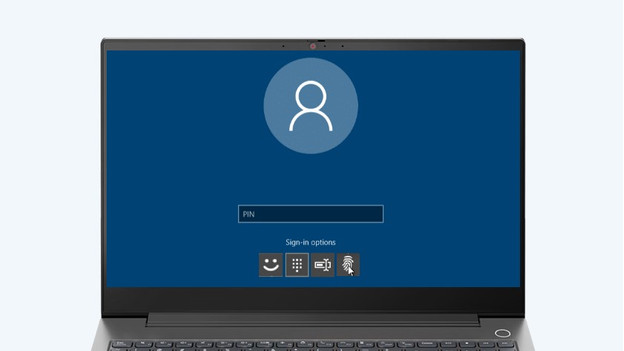 Aanmeldscherm van Windows Hello