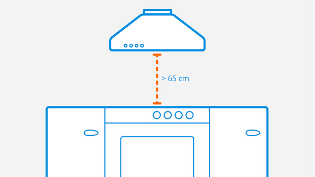 Install a wall-mounted range hood