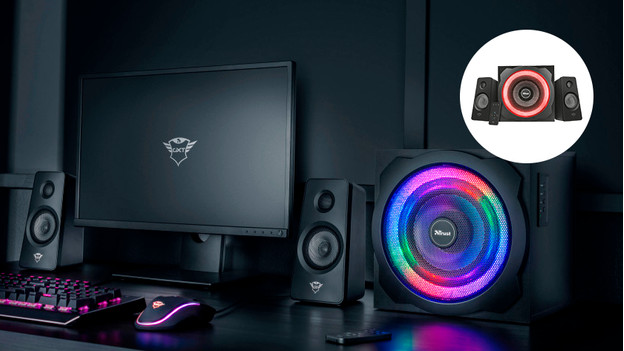 Enceintes son surround RGB
