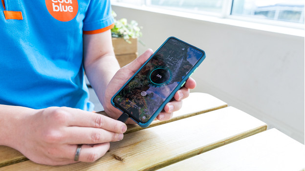 Recharger une nouvelle batterie à 100 %