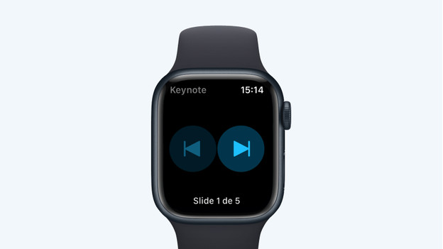 Apple Watch as a clicker in Apple Keynote