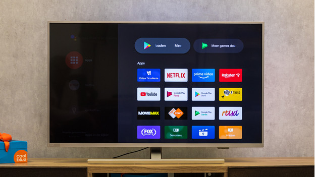 How to log into the Google Play Store to install apps on Philips Android TV?