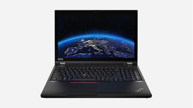 Een lenovo workstation laptop.