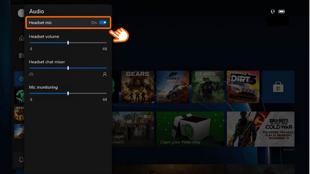 How to set up discount your mic on xbox one