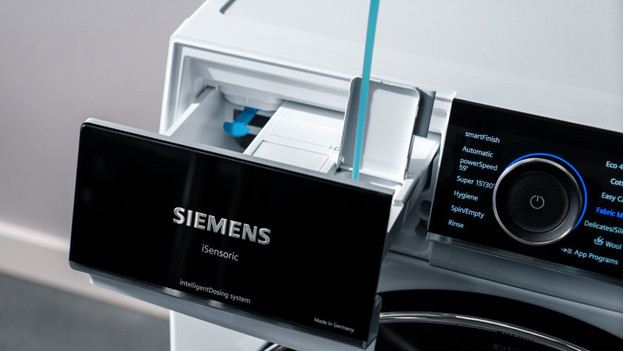 Siemens intelligentDosing detergent drawer