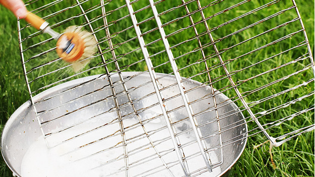 Préparer la grille de cuisson
