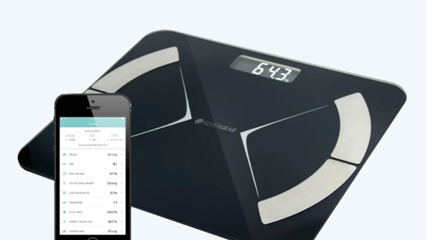 How do you connect your Silvergear scale to the Fitdays app