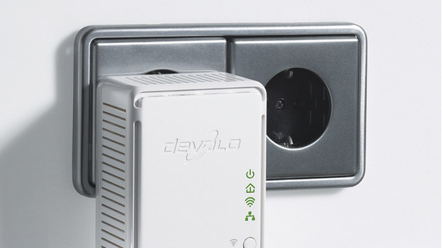 Ip-camera powerline adapter