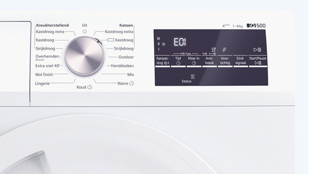 Siemens error E01 or E02