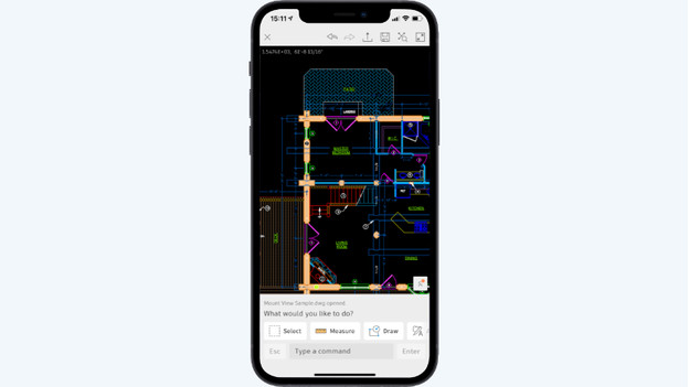 AutoCAD app iPhone