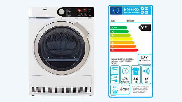 Label énergétique du sèche-linge autonettoyant