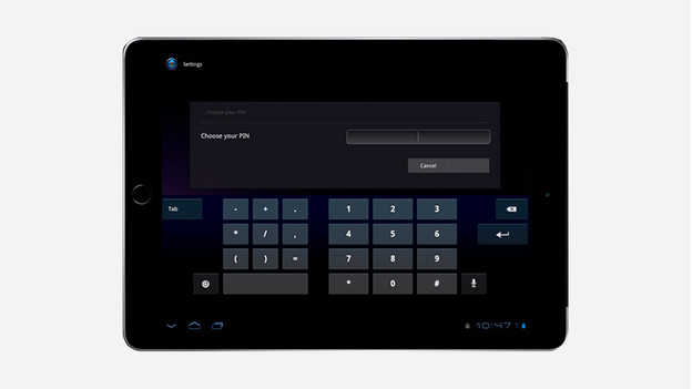 Kinderslot tablet