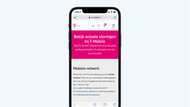 Storing provider bellen databundel