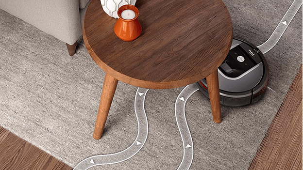 Navigation method robot vacuums