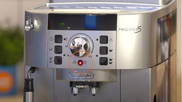 Le voyant de d tartrage de ma Delonghi Magnifica reste allum