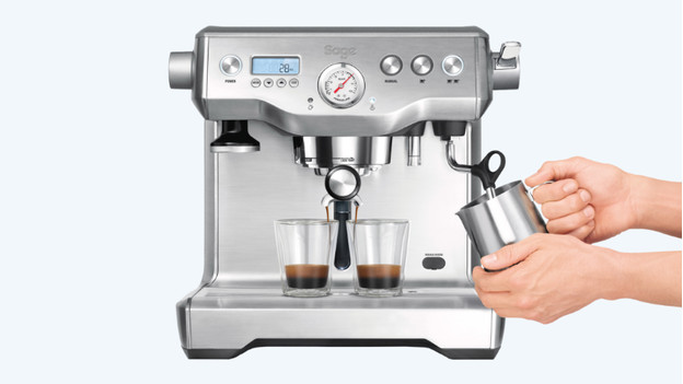 Veel cappuccino's achter elkaar zetten
