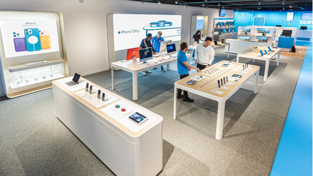 Apple store-in-store Rotterdam Alexandrium