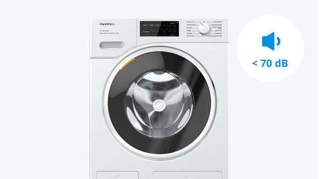 Extra silent washing machine