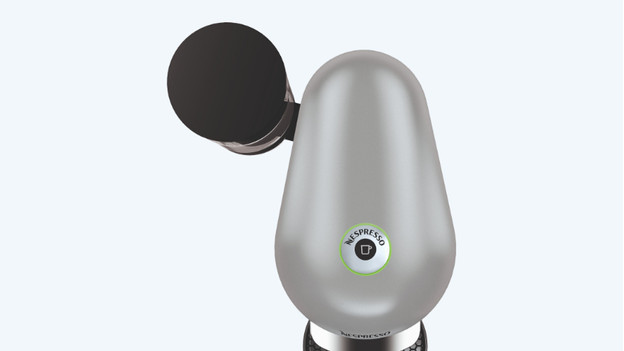 BREVILLE NESPRESSO VERTUO ESPRESSO MAKER TESTED AND WORKING CRACK IN