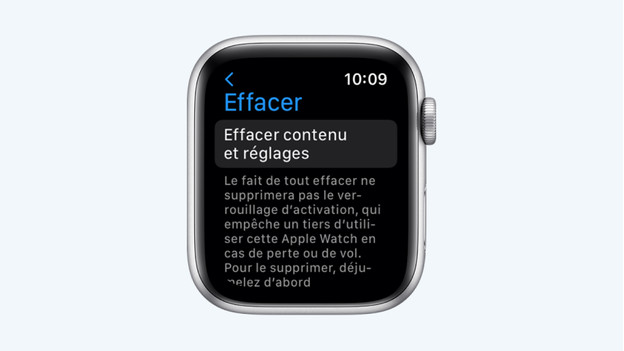 Réinitialiser votre Apple Watch aux paramètres d'usine