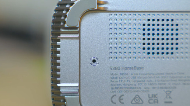Bouton Cycle de l'Eufy HomeBase