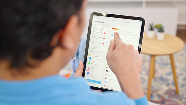 Choisir le stockage de l'iPad