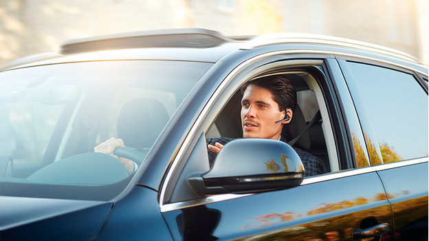 Casque Bluetooth à l'extérieur