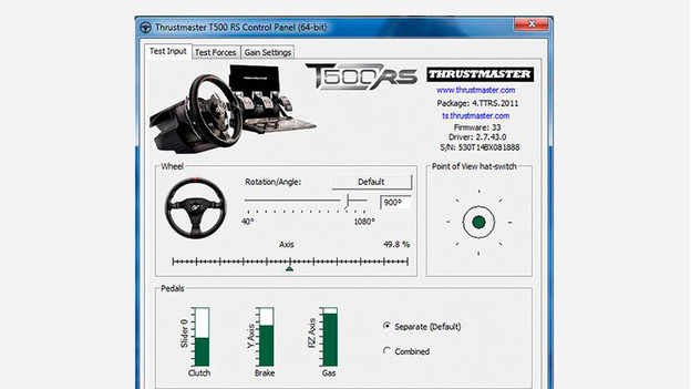 Configurer le software
