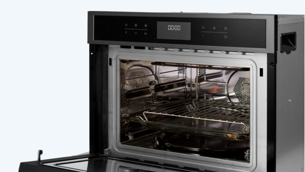 Microwave interior.