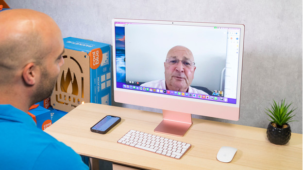 Travailler à plusieurs via FaceTime